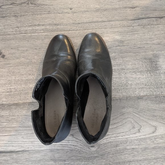 Black Cole Haan Abbot Booties - Picture 5 of 5